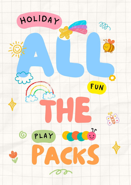 Autism Activity Packs Bundle - ALL 5 PACKS
